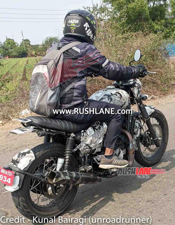 ಸ್ಪಾಟ್ ಟೆಸ್ಟ್‌ನಲ್ಲಿ ಕಾಣಿಸಿಕೊಂಡ ಹೊಸ ಜಾವಾ ಬೈಕ್