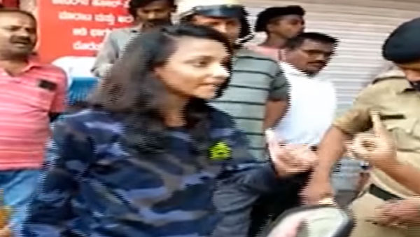 ವಾಗ್ವಾದ ನಡೆಸಿದ ಯುವತಿಗೆ ಕಪಾಳ ಮೋಕ್ಷ ಮಾಡಿದ ಮಹಿಳಾ ಪಿಎಸ್‌ಐ