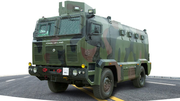 ಭಾರತೀಯ ವಾಯುಪಡೆಗೆ ಬುಲೆಟ್ ಪ್ರೂಫ್ ವಾಹನಗಳನ್ನು ತಲುಪಿಸಿದ ಅಶೋಕ್ ಲೇಲ್ಯಾಂಡ್
