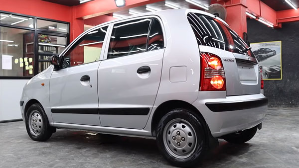 ಹೊಸದರಂತೆ ರಿಸ್ಟೋರ್ ಆದ 16 ವರ್ಷ ಹಳೆಯ ಸ್ಯಾಂಟ್ರೊ ಕಾರು