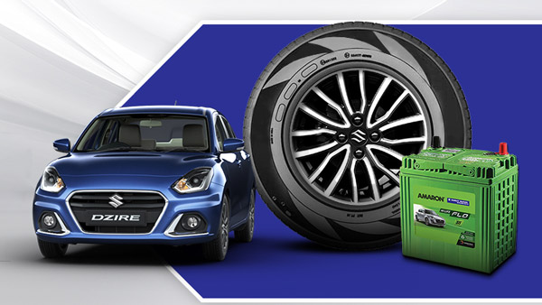 ಪ್ರಮುಖ ಕಾರು ಮಾದರಿಗಳಿಗೆ ಹೊಸ ಮಾದರಿಯ ಟೈರ್ ಮತ್ತು ಬ್ಯಾಟರಿ ಬಿಡುಗಡೆ ಮಾಡಿದ ಮಾರುತಿ ಸುಜುಕಿ