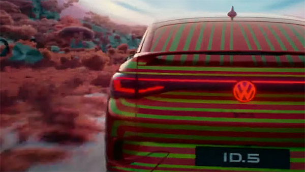 ಐಡಿ.5 ಎಲೆಕ್ಟ್ರಿಕ್ ಕೂಪೆ ಬಿಡುಗಡೆ ಮಾಡಲಿದೆ ಫೋಕ್ಸ್‌ವ್ಯಾಗನ್