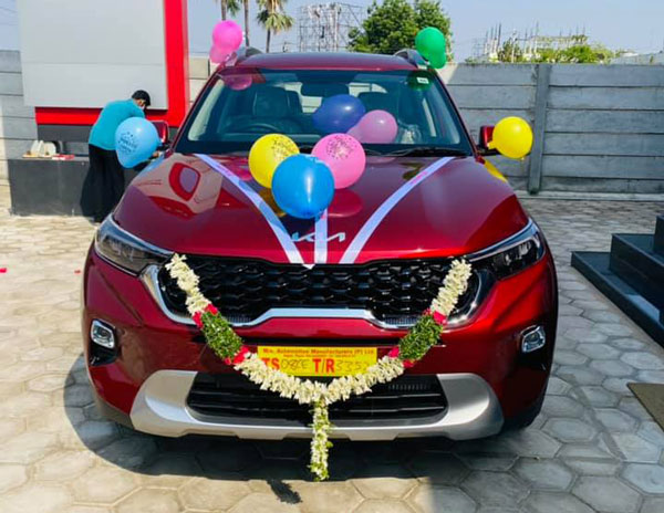 2021ರ ಸೆಲ್ಟೊಸ್ ಮತ್ತು ಸೊನೆಟ್ ಕಾರುಗಳ ವಿತರಣೆಗೆ ಚಾಲನೆ ನೀಡಿದ ಕಿಯಾ ಇಂಡಿಯಾ