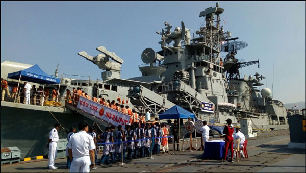 41 ವರ್ಷಗಳ ಸೇವೆಯ ನಂತರ ಇತಿಹಾಸದ ಪುಟ ಸೇರಿದ ಐಎನ್ಎಸ್ ರಜಪೂತ್