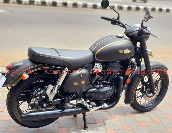 ಪೆರಾಕ್ ಬೈಕ್ ಮಾದರಿಯಲ್ಲೇ ಕಸ್ಟಮ್ ಬಣ್ಣದ ಆಯ್ಕೆ ಪಡೆದುಕೊಂಡ ಜಾವಾ