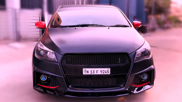 ಸ್ಪೋರ್ಟಿ ಲುಕ್‍‍‍ನಲ್ಲಿ ಮಾಡಿಫೈಗೊಂಡ ಮಾರುತಿ ಸುಜುಕಿ ಸಿಯಾಜ್ ಕಾರು