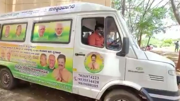 ಕರೋನಾ ಸೋಂಕಿತ ಮೃತದೇಹವಿದ್ದ ಆ್ಯಂಬುಲೆನ್ಸ್​ ಚಾಲನೆ ಮಾಡಿ ಮೆಚ್ಚುಗೆಗೆ ಪಾತ್ರರಾದ ಶಾಸಕ ರೇಣುಕಾಚಾರ್ಯ