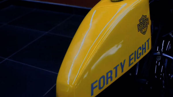 ಹಾರ್ಲೆ-ಡೇವಿಡ್ಸನ್ ಬೈಕಿನಂತೆ ಮಾಡಿಫೈಗೊಂಡ ಟಿವಿಎಸ್ ಎಕ್ಸ್‌ಎಲ್