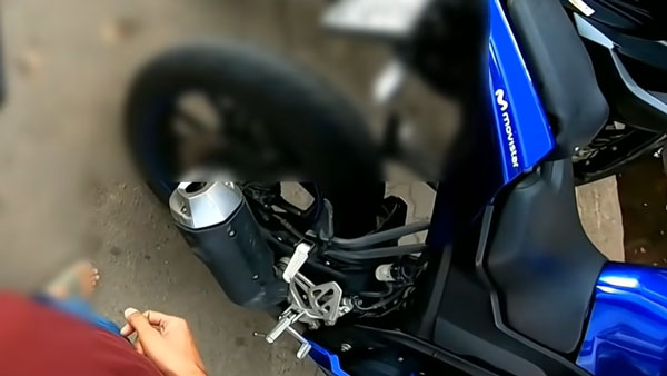 ಬೈಕಿನ ಮಡ್ ಗಾರ್ಡ್ ತೆಗೆದು ಹಾಕಿದ ಯುವಕನಿಗೆ ದಂಡ ವಿಧಿಸಿದ ಸಾರಿಗೆ ಇಲಾಖೆ