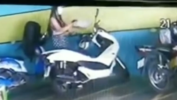 ಮಾಜಿ ಪ್ರಿಯಕರನ ರೂ.28 ಲಕ್ಷ ಮೌಲ್ಯದ ಬೈಕಿಗೆ ಬೆಂಕಿ ಹಚ್ಚಿದ ಮಹಿಳೆ