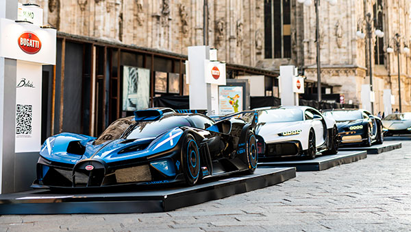 ಸಾರ್ವಜನಿಕವಾಗಿ ಪ್ರದರ್ಶನಗೊಂಡ ಹೊಸ ಬುಗಾಟಿ ಸ್ಪೋರ್ಟ್ಸ್ ಕಾರು