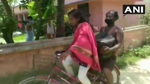 ಹೃದಯಾಘಾತದಿಂದ ನಿಧನರಾದ ಸೈಕಲ್ ಹುಡುಗಿಯ ತಂದೆ