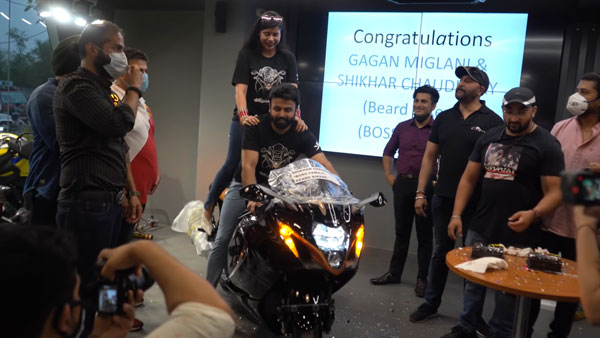 ಈಕೆ ಹೊಸ ಹಯಾಬುಸಾ ಬೈಕ್ ಖರೀದಿಸಿದ ಭಾರತದ ಮೊದಲ ಮಹಿಳೆ