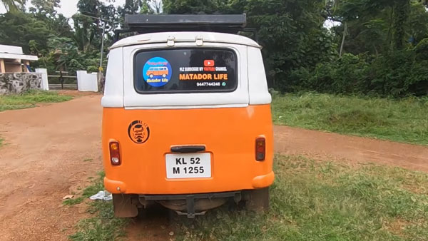 ಫೋಕ್ಸ್‌ವ್ಯಾಗನ್ ಬಸ್ ರೀತಿಯಲ್ಲಿ ಮಾಡಿಫೈಗೊಂಡ ಮೆಟಡಾರ್ ವ್ಯಾನ್