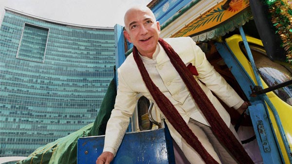 ಸಹೋದರನೊಂದಿಗೆ ಬಾಹ್ಯಾಕಾಶ ಯಾನಕ್ಕೆ ಸಜ್ಜಾದ ಅಮೆಜಾನ್ ಕಂಪನಿ ಸಿಇಒ