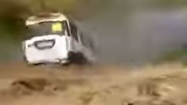 ಸ್ಕಾರ್ಪಿಯೋ ಕಾರಿನಲ್ಲಿ ಸ್ಟಂಟ್ ಮಾಡಲು ಮುಂದಾಗಿ ಅಪಾಯಕ್ಕೆ ಸಿಲುಕಿದ ಬಾಲಕ