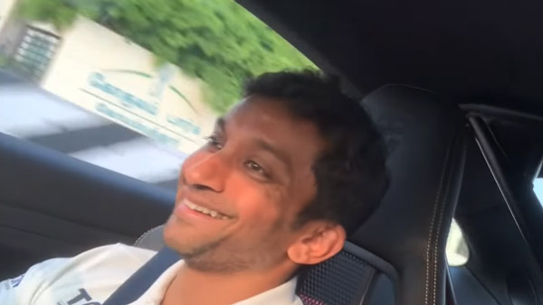 ಖ್ಯಾತ ಲೇಖಕನನ್ನು ಸಮಯಕ್ಕೆ ಸರಿಯಾಗಿ ವಿಮಾನ ನಿಲ್ದಾಣಕ್ಕೆ ತಲುಪಿಸಿದ ನರೇನ್ ಕಾರ್ತಿಕೇಯನ್