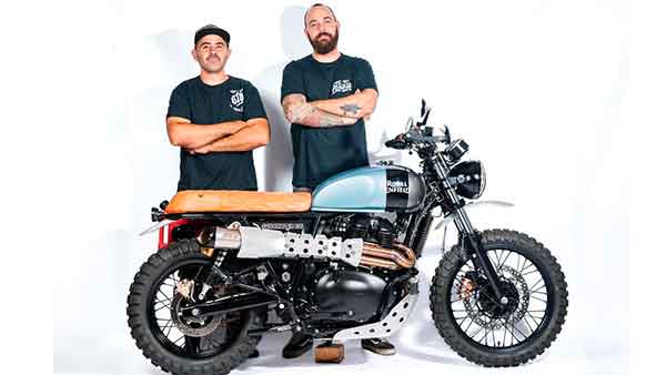 ಸ್ಕ್ರ್ಯಾಂಬ್ಲರ್ ಬೈಕಿನಂತೆ ಮಾಡಿಫೈಗೊಂಡ ರಾಯಲ್ ಎನ್‌ಫೀಲ್ಡ್ ಇಂಟರ್‌ಸೆಪ್ಟರ್ 650 