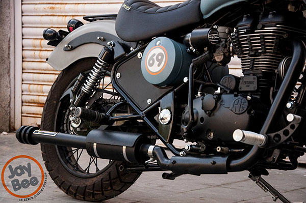 ಆಕರ್ಷಕವಾಗಿ ಮಾಡಿಫೈಗೊಂಡು ಮಿಂಚಿದ ರಾಯಲ್‌ ಎನ್‌ಫೀಲ್ಡ್‌ ಥಂಡರ್‌ಬರ್ಡ್ ಬೈಕ್