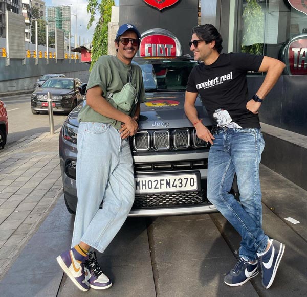 ಐಷಾರಾಮಿ ಜೀಪ್ ಕಂಪಾಸ್ ಎಸ್‍ಯುವಿ ಖರೀದಿಸಿದ ಗಲ್ಲಿ ಬಾಯ್ ನಟ ವಿಜಯ್ ವರ್ಮಾ 