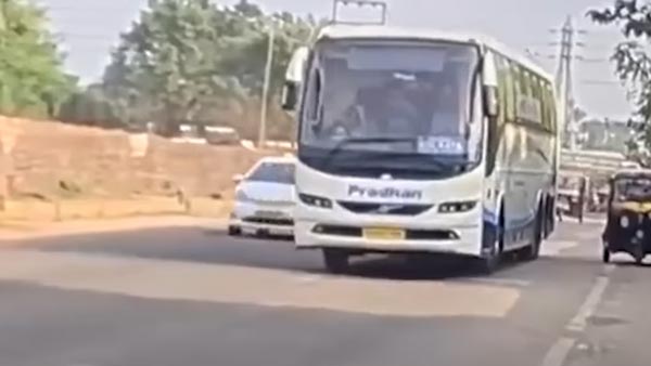 ಸಾಂಪ್ರಾದಾಯಿಕ ಉಡುಗೆ ಧರಿಸಿ ಬಸ್ ಚಾಲನೆ ಮಾಡಿದ ಮಹಿಳೆ