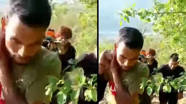 ಹೆಗಲ ಮೇಲೆ 8 ಕಿ.ಮೀ ಸ್ಕೂಟರ್ ಹೊತ್ತೊಯ್ದು ಪ್ರತಿಭಟಿಸಿದ ಯುವಕರು