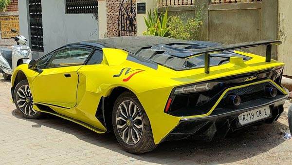 ಲ್ಯಾಂಬೊರ್ಗಿನಿ ಅವೆಂಟಡಾರ್ ಎಸ್‌ವಿಜೆ ಸೂಪರ್ ಕಾರಿನಂತೆ ಮಾಡಿಫೈಗೊಂಡ ಹೋಂಡಾ ಸಿವಿಕ್