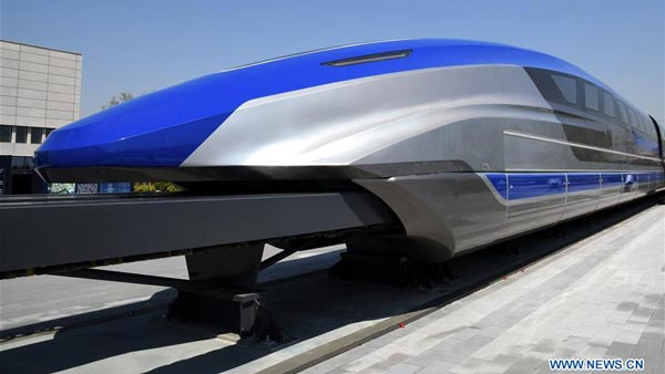 600 ಕಿ.ಮೀ ವೇಗದಲ್ಲಿ ಚಲಿಸುವ ವಿಶ್ವದ ಅತಿ ವೇಗದ ರೈಲನ್ನು ಅನಾವರಣಗೊಳಿಸಿದ ಚೀನಾ