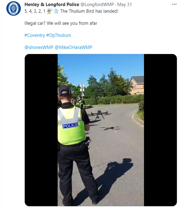 ಡ್ರೋನ್‌ ಮೂಲಕ ಸಂಚಾರಿ ನಿಯಮ ಉಲ್ಲಂಘನೆಗಳನ್ನು ಪತ್ತೆ ಹಚ್ಚುತ್ತಾರೆ ಈ ದೇಶದ ಪೊಲೀಸರು