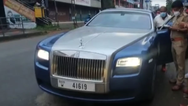 ದುಬೈ ನೋಂದಣಿ ಸಂಖ್ಯೆ ಹೊಂದಿದ್ದ ಐಷಾರಾಮಿ ಕಾರಿಗೆ ದಂಡ ವಿಧಿಸಿದ ಸಾರಿಗೆ ಇಲಾಖೆ