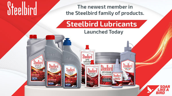 ದ್ವಿಚಕ್ರ ವಾಹನಗಳಿಗಾಗಿ ಎಂಜಿನ್ ಆಯಿಲ್ ಬಿಡುಗಡೆಗೊಳಿಸಿದ ಸ್ಟೀಲ್‌ಬರ್ಡ್ ಕಂಪನಿ