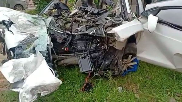 ಬೆಂಗಳೂರಿನಲ್ಲಿ ಐಷಾರಾಮಿ ಕಾರು ಅಪಘಾತ: ಕಾರಿನಲ್ಲಿದ್ದ ಶಾಸಕನ ಪುತ್ರನ ಸಾವಿಗೆ ಕಾರಣವೇನು?