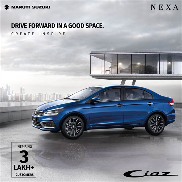 3 ಲಕ್ಷ ಮಾರಾಟದ ಗಡಿ ತಲುಪಿ ಹೊಸ ಮೈಲಿಗಲ್ಲು ಸಾಧಿಸಿದ Maruti Ciaz