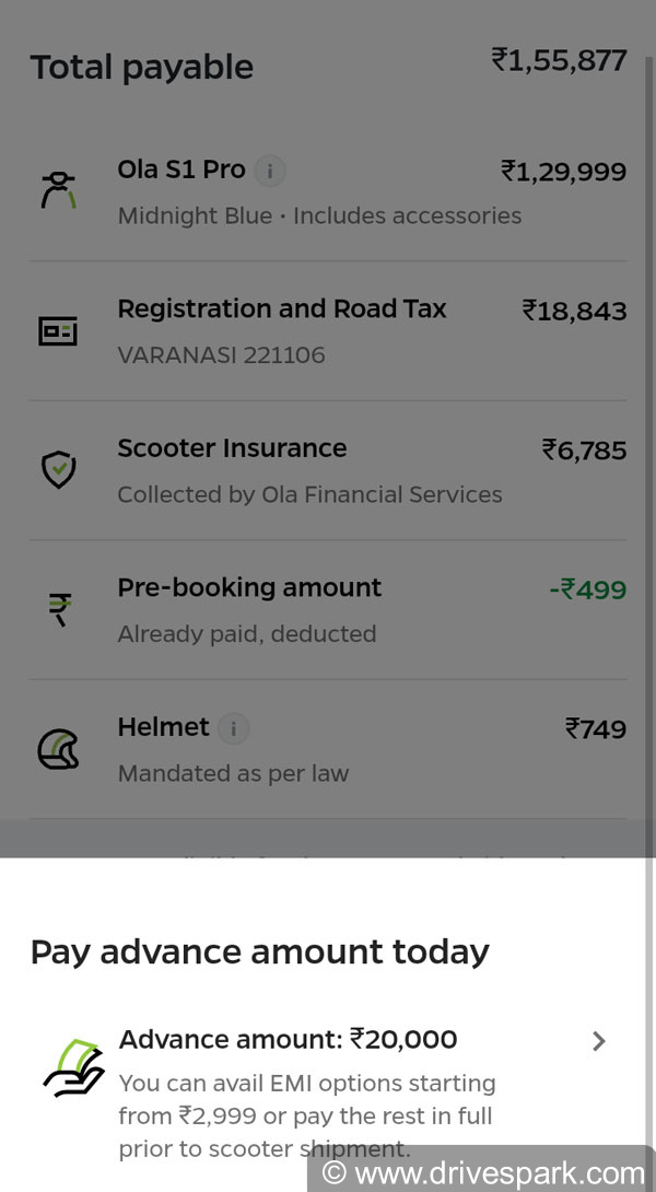 Ola Electric ಸ್ಕೂಟರ್ ಅನ್ನು ಆನ್ ಲೈನ್ ಮೂಲಕ ಖರೀದಿಸುವ ವಿಧಾನಗಳಿವು