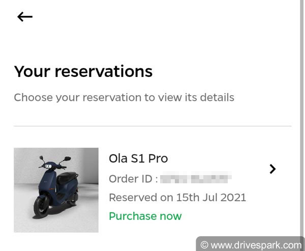 Ola Electric ಸ್ಕೂಟರ್ ಅನ್ನು ಆನ್ ಲೈನ್ ಮೂಲಕ ಖರೀದಿಸುವ ವಿಧಾನಗಳಿವು