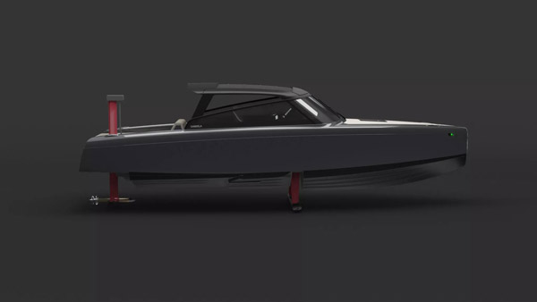 ನೀರಿನ ಮೇಲೆ ಹಾರುವ ಎಲೆಕ್ಟ್ರಿಕ್ ದೋಣಿ ಅಭಿವೃದ್ಧಿಪಡಿಸಿದ Candela