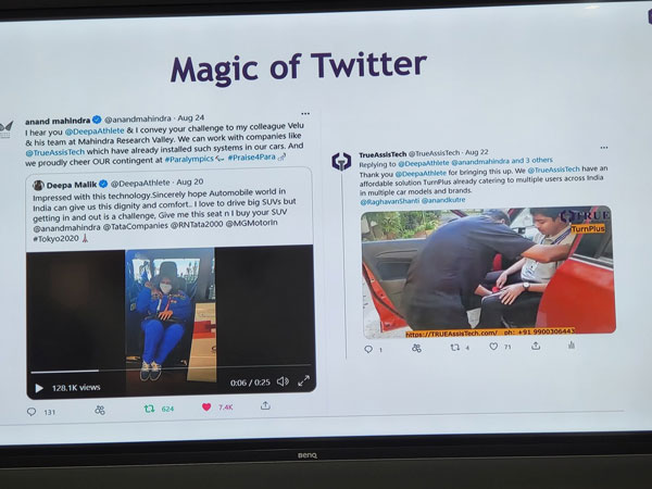 XUV 700 ಎಸ್‌ಯು‌ವಿಯಲ್ಲಿ ವಿಶೇಷ ಆಸನ ಅಳವಡಿಸಿದ Mahindra