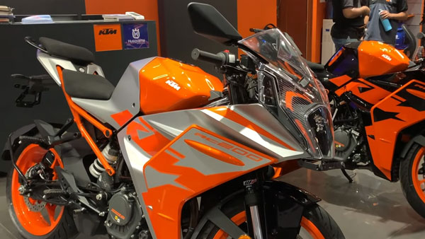 ಡೀಲರ್ ಬಳಿ ಕಾಣಿಸಿಕೊಂಡ ಹೊಸ KTM RC 200 ಬೈಕ್