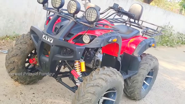 ದಂಡ ವಿಧಿಸುವ ಬದಲು ಎಟಿವಿಯಲ್ಲಿ ಸವಾರಿ ಮಾಡಿದ ಪೊಲೀಸ್ ಅಧಿಕಾರಿ