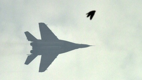 ಯುದ್ದ ವಿಮಾನದ ಟಯರ್ ಕಳುವು ಮಾಡಿದ ಖದೀಮರು