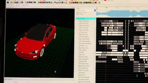 ಸಂಗೀತಕ್ಕೆ ತಕ್ಕಂತೆ ಕಾರ್ಯ ನಿರ್ವಹಿಸುತ್ತವೆ ಟೆಸ್ಲಾ ಕಾರಿನಲ್ಲಿರುವ ಎಲೆಕ್ಟ್ರಿಕ್ ದೀಪಗಳು 