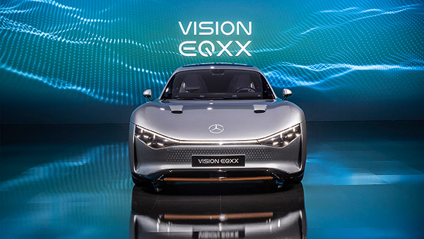 1,000 ಕಿ.ಮೀ ರೇಂಜ್ ಹೊಂದಿರುವ Mercedes Vision EQXX ಕಾನ್ಸೆಪ್ಟ್ ಕಾರು ಅನಾವರಣ