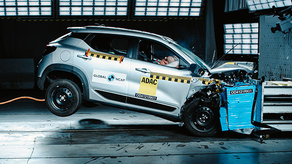 ಕ್ರ್ಯಾಶ್ ಟೆಸ್ಟ್‌ನಲ್ಲಿ 4 ಸ್ಟಾರ್ ರೇಟಿಂಗ್ ಪಡೆದ ರೆನಾಲ್ಟ್ ಕಿಗರ್ ಕಾರು 