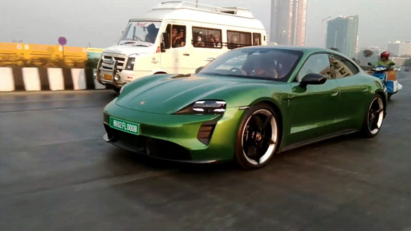 ಮುಂಬೈ ಉದ್ಯಮಿ ಒಡೆತನದಲ್ಲಿದೆ ಭಾರತದ ಮೊದಲ ಪೋರ್ಷೆ ಟೇಕಾನ್ ಎಲೆಕ್ಟ್ರಿಕ್ ಕಾರು 