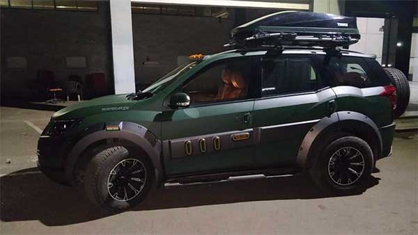 ಆರ್ಮಿ ಗ್ರೀನ್‌ನೊಂದಿಗೆ ನವೀಕರಣಗೊಂಡ ಮಹೀಂದ್ರಾ ಎಕ್ಸ್‌ಯುವಿ500 ಮೂನ್‌ರ್ಯಾಕರ್ 