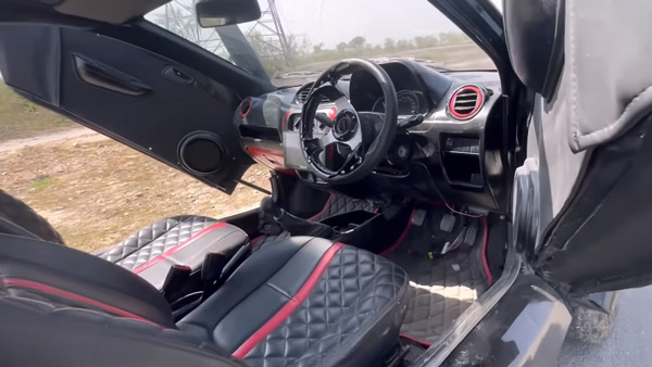 2-ಡೋರ್ ಕೂಪೆ ಕ್ರಾಸ್ಒವರ್ ಕಾರಿನಂತೆ ಮಾಡಿಫೈಗೊಂಡ ಮಾರುತಿ ಆಲ್ಟೋ 800 ಕಾರು