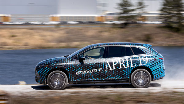 ಏಪ್ರಿಲ್ 19 ರಂದು ಅನಾವರಣಗೊಳ್ಳಲಿದೆ ಮರ್ಸಿಡಿಸ್ ಬೆಂಝ್ ಹೊಸ ಇಕ್ಯೂಎಸ್ ಎಸ್‌ಯುವಿ