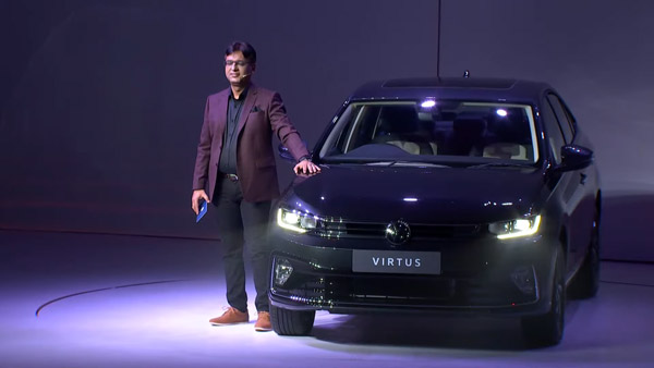 ಆಕರ್ಷಕ ವಿನ್ಯಾಸದ ಹೊಸ ಫೋಕ್ಸ್‌ವ್ಯಾಗನ್ ವಿರ್ಟಸ್ ಕಾರು ಅನಾವರಣ