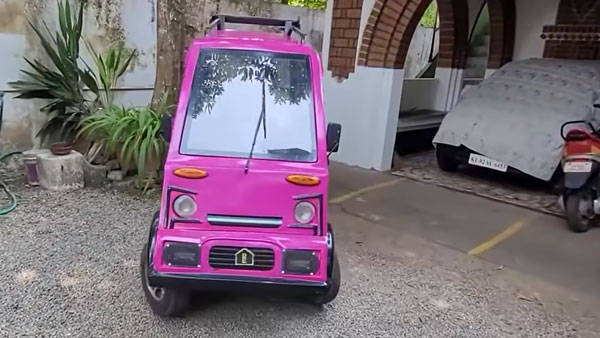 ಆಕರ್ಷಕ ಎಲೆಕ್ಟ್ರಿಕ್ ಕಾರನ್ನು ನಿರ್ಮಿಸಿದ 67 ವರ್ಷದ ವೃದ್ಧ: 60 ಕಿಮೀ ಪ್ರಯಾಣಿಸಲು ರೂ.5 ವೆಚ್ಚ