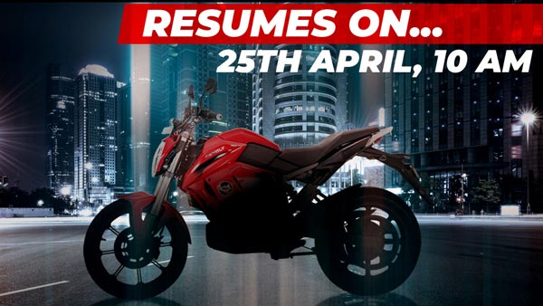 ಏಪ್ರಿಲ್ 25ರಿಂದ ಪುನಾರಂಭಗೊಳ್ಳಲಿದೆ ರಿವೋಲ್ಟ್ ಇವಿ ಬೈಕ್ ಬುಕಿಂಗ್